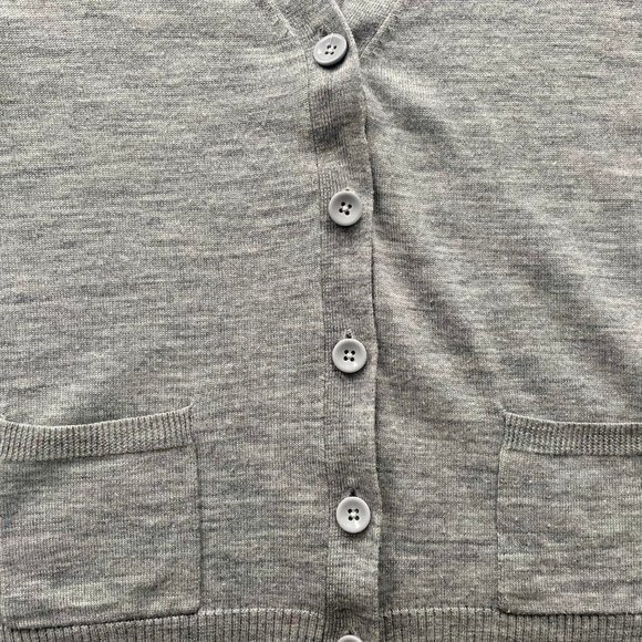 Talbots Petite Gray Cardigan - Picture 5 of 6